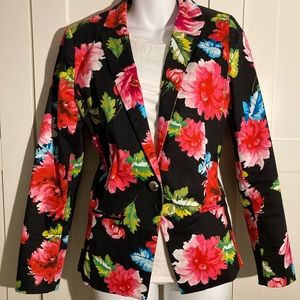 Floral blazer